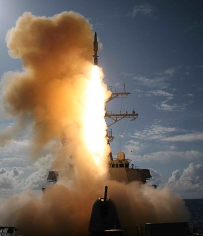 Tên lửa đánh chặn SM-3 do Mỹ chế tạo, sử dụng cho tàu khu trục Aegis